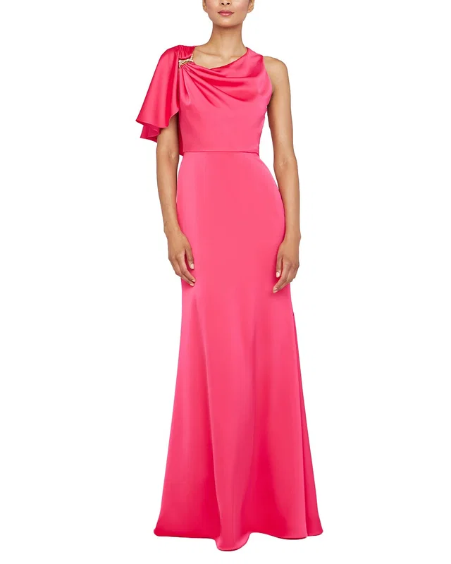 Theia Darcie Flutter Sleeve Gown, image 1 of 1 from Rue La La