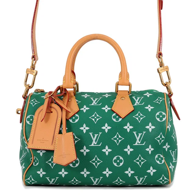 Louis Vuitton Speedy P9 Bandouliere VertM24423 Calf Leather Monogram Size 25 in Calfskin from GALLERY RARE