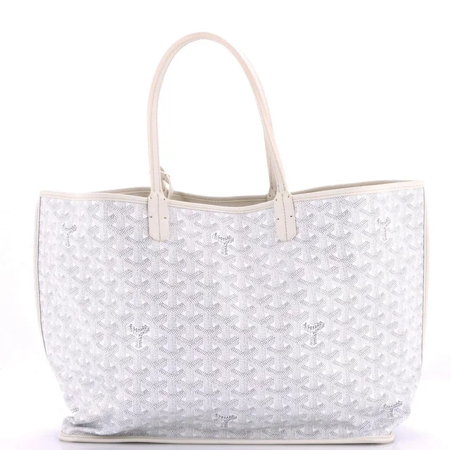 Goyard Pm Anjou Reversible Tote Coated Canvas in white Coated canvas from Poshmark, photo 1 of 1