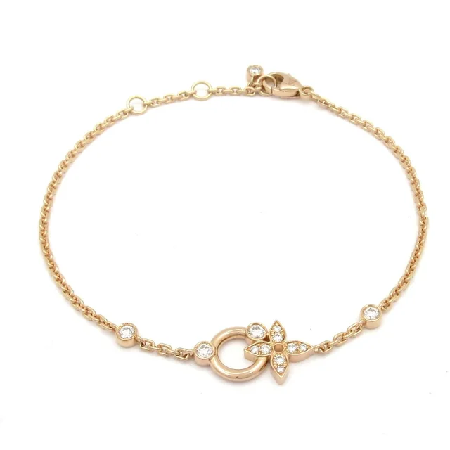 Louis Vuitton Bracelet Idylle Blossom 18k Pink Gold Diamond 2025.10 in Pink from The Reluxe