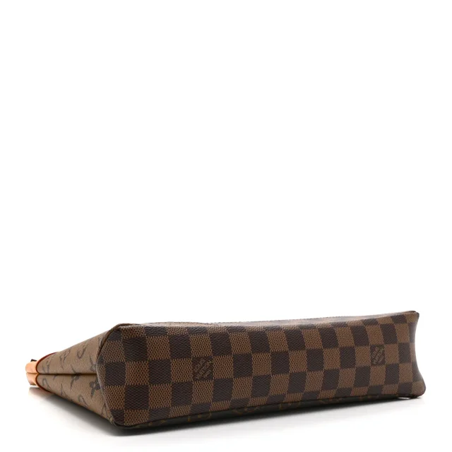 Louis Vuitton Reverse Monogram Drip Pochette Voyage Souple in Coated canvas from FASHIONPHILE, photo 4 of 8