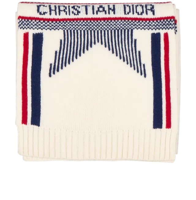 Dior DiorAlps Scarf in Blue Cashmere from Designer Exchange