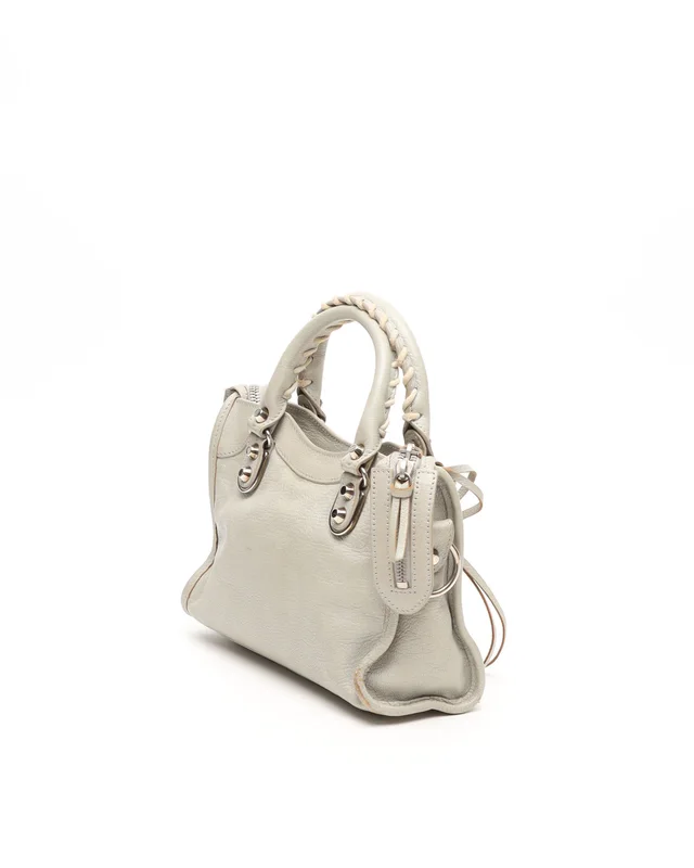 Balenciaga Classic Mini Metallic Edge City Bag in Caviar leather from A Retro Tale, photo 3 of 12