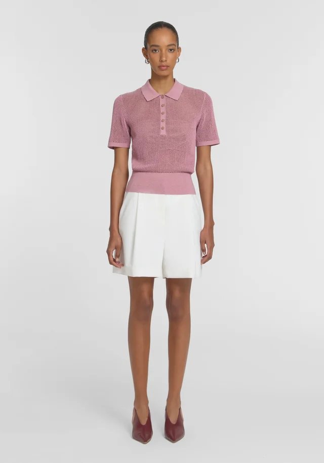 VIKTORIA & WOODS Dandelion Polo in Pink from Viktoria & Woods, photo 1 of 1
