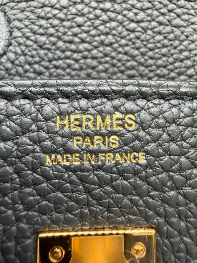 Hermès Birkin 25 Plomb Togo Gold Hardware in Togo leather from Luxury Promise, photo 11 of 11