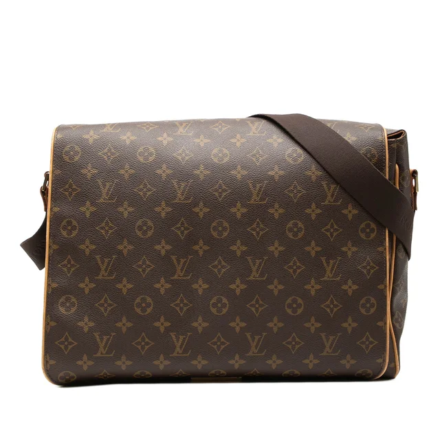 Brown Louis Vuitton Monogram Abbesses Crossbody Bag in Brown Coated canvas from Designer Revival, photo 1 of 1