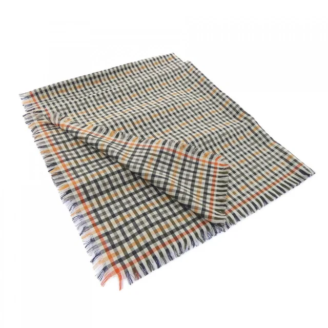 Hermès H Ecose Stole Scarf in Silk from The Reluxe