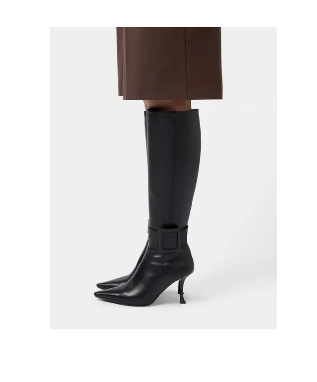 Roger Vivier Viv In The City Buckle Boots, photo 9 of 9 from SENSER