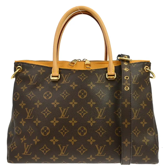 Louis Vuitton 2014 Saffron Monogram Pallas 2way Shoulder Handbag M40929 in Coated canvas from AMORE Vintage Tokyo