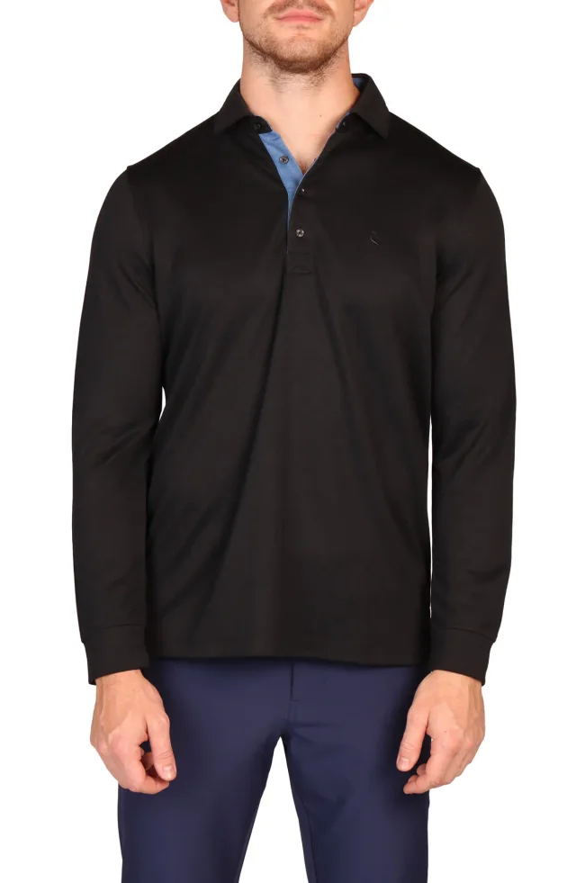 TailorByrd Long Sleeve Polo from Nordstrom Rack, photo 1 of 1