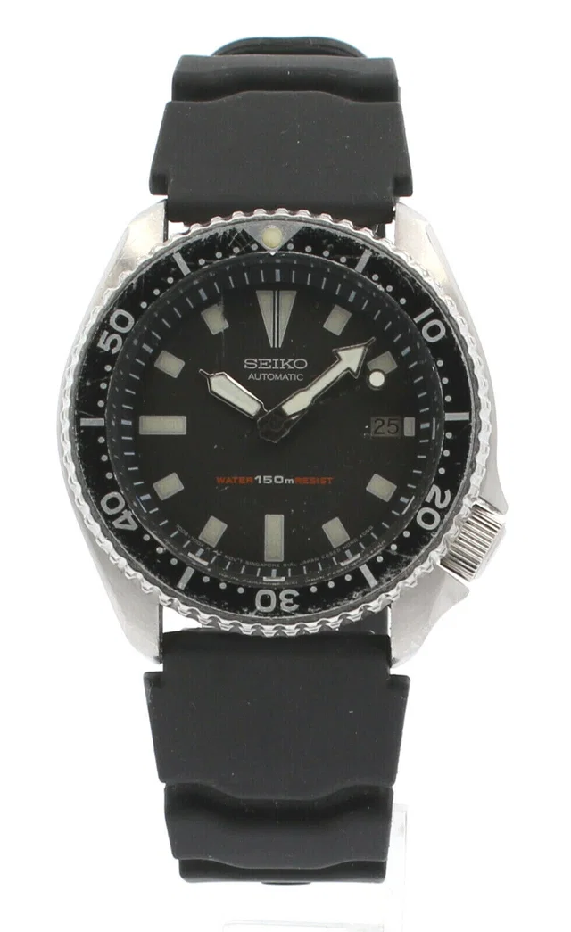 Vintage DIVER 150m STAINLESS AUTOMATIC DATE 42mm Seiko | Buy at from Truefacet