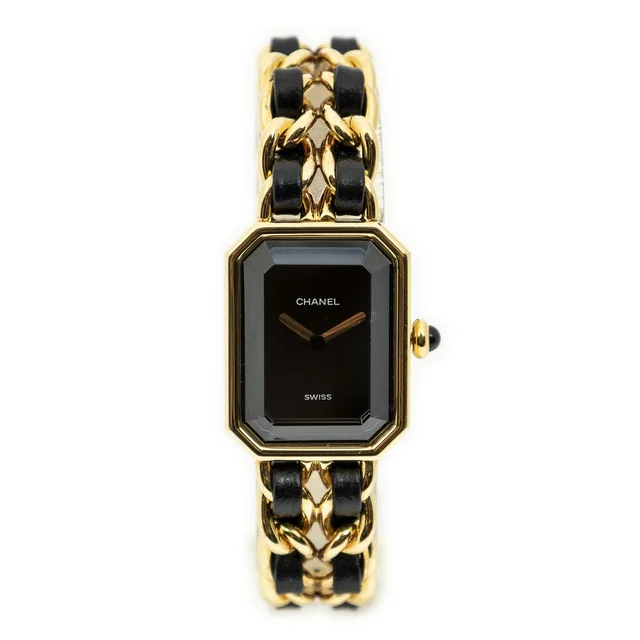 Chanel Premiere Gold Black Plated in Black from The Reluxe