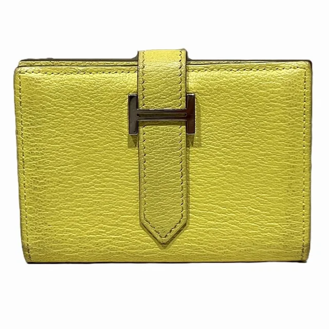 Hermès Bearn Card Case Chevre Mysore in Goatskin from The Reluxe