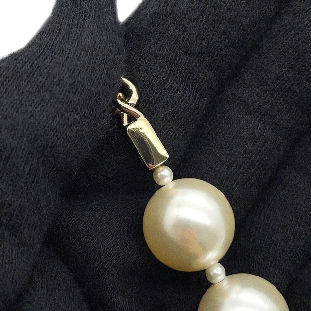 Chanel Matelasse Pearl Chain Wallet BlackAP1841 Lambskin Pearl in Lambskin from GALLERY RARE, photo 14 of 19