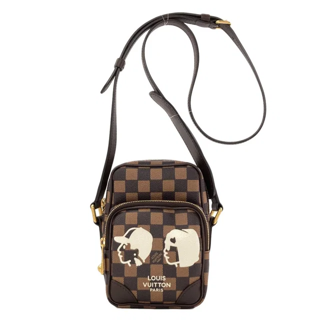 Louis Vuitton Amazon Damier Friendship Shoulder Bag Canvas in Canvas from The Reluxe