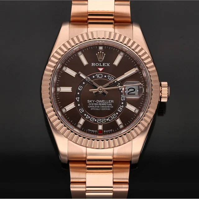 Rolex Sky Dweller 336935 42mm Rose Gold Watch in Pink from H&T
