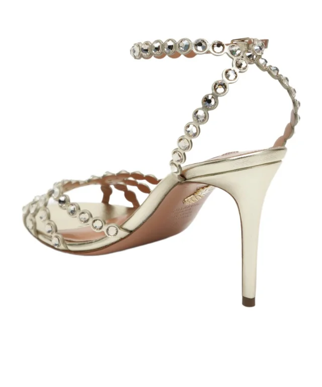 Aquazzura Round-toe high-heeled sandals, photo 3 of 5 from SENSER