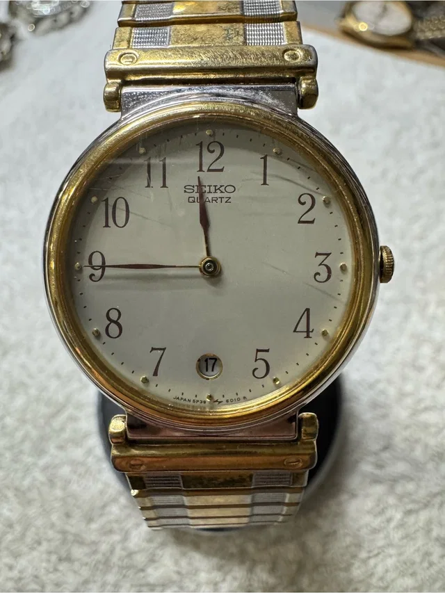 Seiko Two-Tone Gold And Silver Classic Analog Quartz Watch in gold|gray|silver from Poshmark