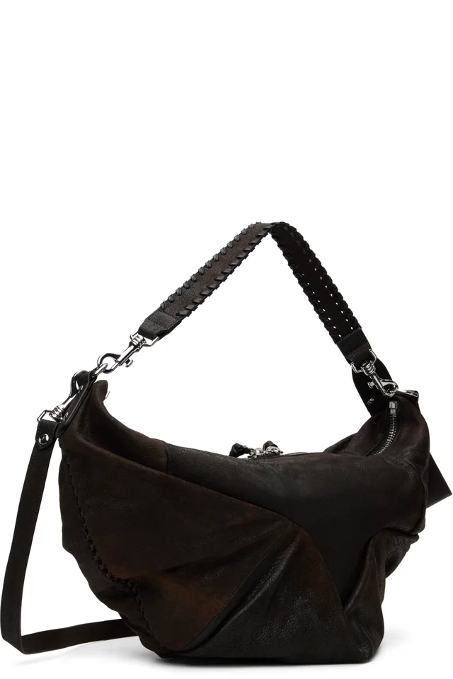 Vivienne Westwood Brown Agnes Medium Shoulder Bag, photo 2 of 4 from SSENSE