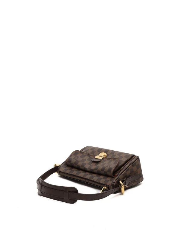 Louis Vuitton Damier Ebene Ravello GM Bag in Brown Canvas from A Retro Tale, photo 4 of 11