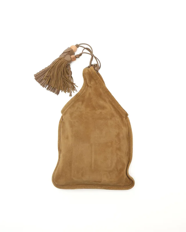 Miu Miu Suede Tassel Hobo Bag in Suede from A Retro Tale, photo 2 of 7