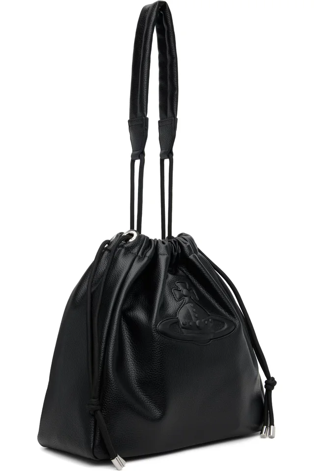 Vivienne Westwood Black Hilary Bucket Bag, photo 2 of 4 from SSENSE