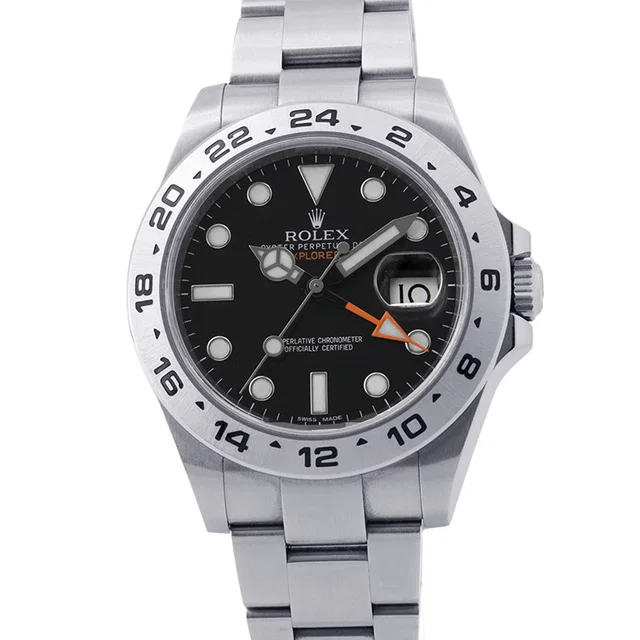 Rolex Explorer II W42mm Stainless Steel Black Dial216570 in Black from GALLERY RARE