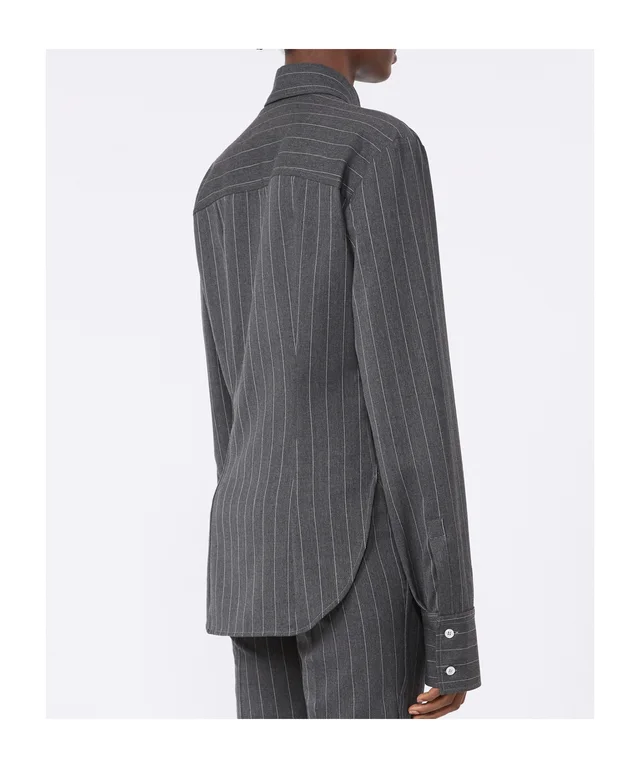 Sportmax Striped Button-Up Shirt, photo 4 of 6 from SENSER