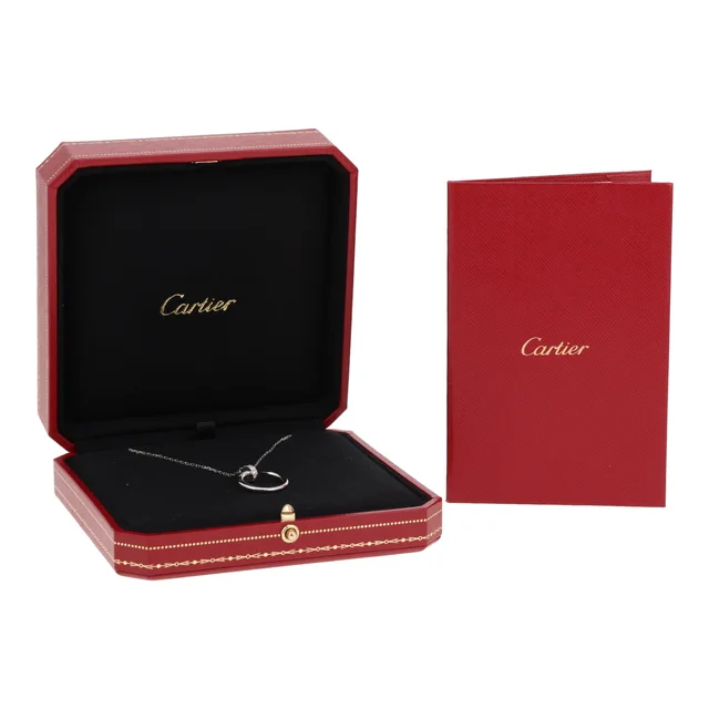 Cartier Juste un clou necklace in white gold and diamonds in White from Collector Square, photo 3 of 3