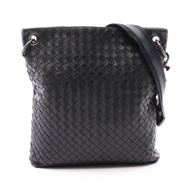 Bottega Veneta Intrecciato Leather Shoulder Bag in Woven leather from LuxUness