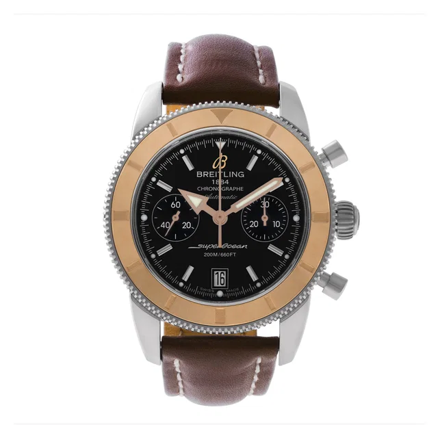 Unused Breitling Sup.Ocean 43mm U23370 in Stainless Steel, Rose Gold from Gray And Sons