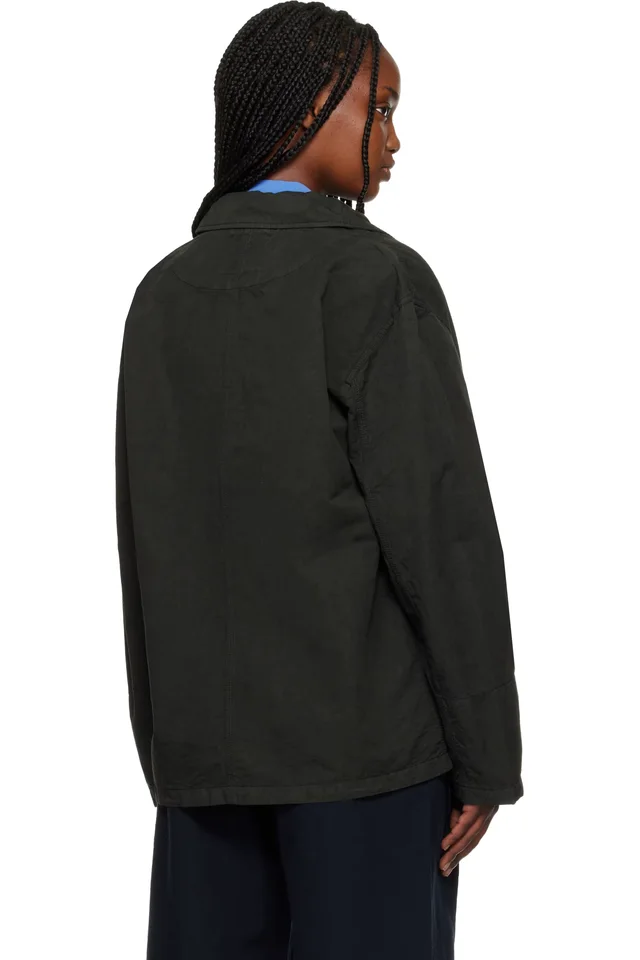 YMC Khaki Construction Jacket, photo 3 of 4 from SSENSE