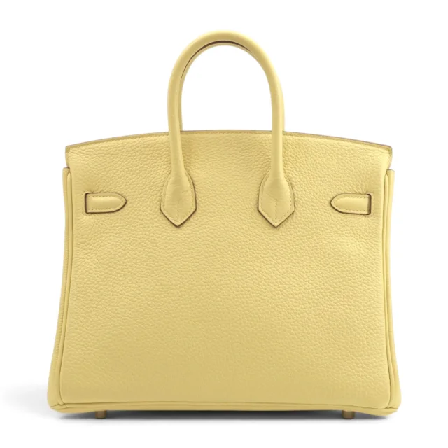 Hermès Birkin 25 Jaune Poussin (1Z) in Yellow Togo leather from Ginza Xiaoma, photo 2 of 4