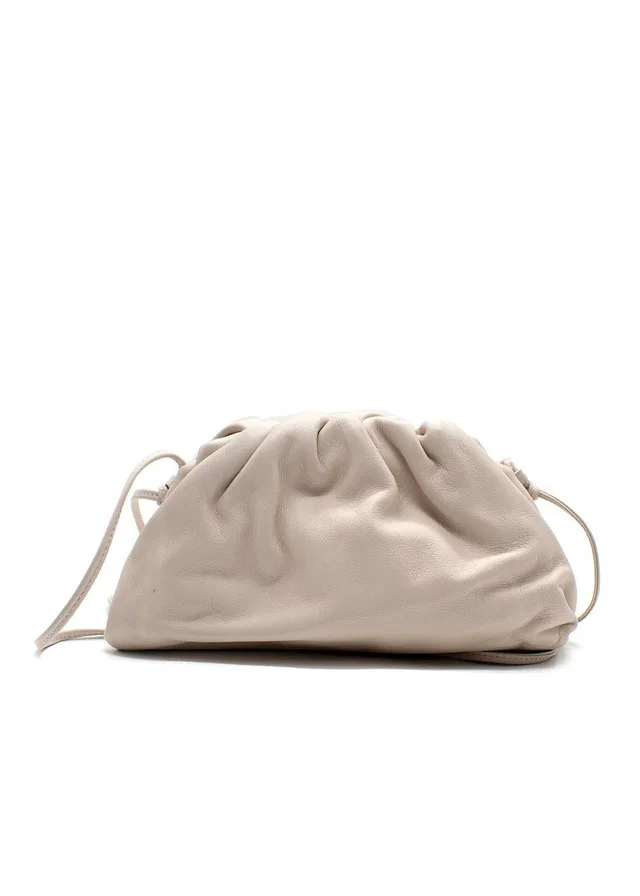 Bottega Veneta Small Putty Crossbody Pouch in Lambskin from HEWI