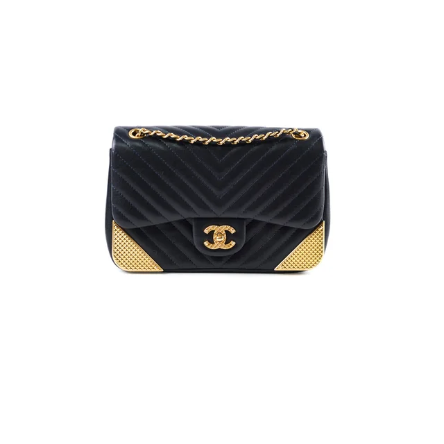 Chanel Rock The Corner Flap in Lambskin from The Purse Affair