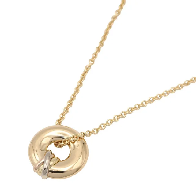 Cartier Necklace Trinity 42 43 18K White Gold in White from The Reluxe