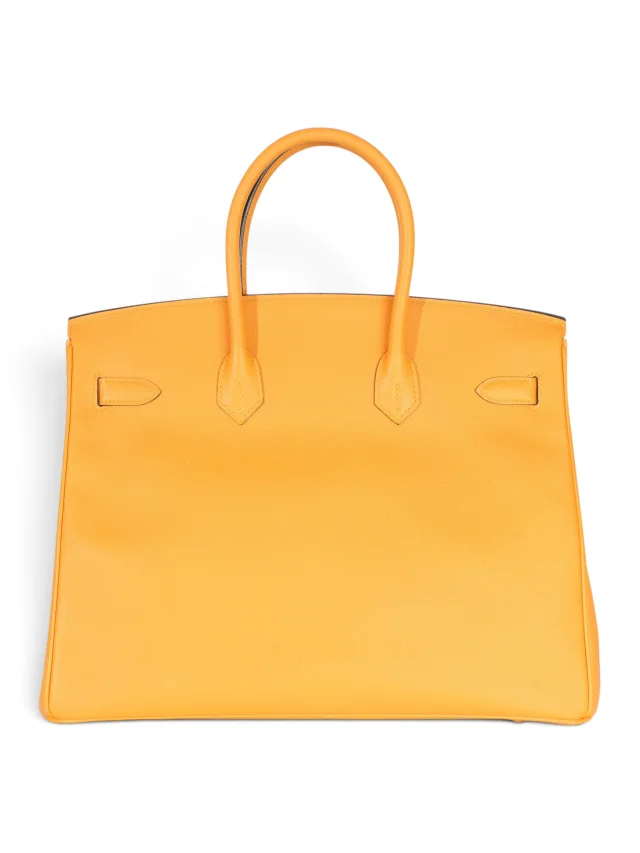 Hermès Jaune Dor Epsom Birkin 35 in Yellow Epsom leather from Season 2 Consign, photo 5 of 10