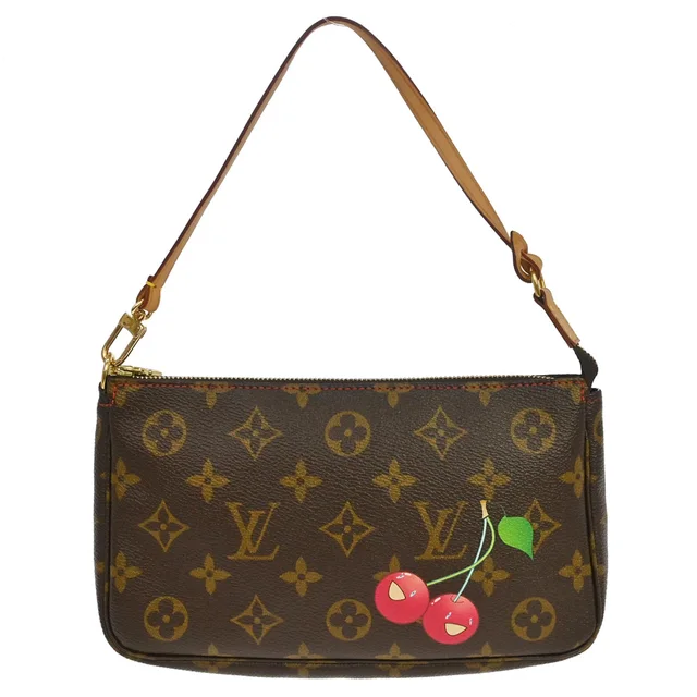 Louis Vuitton 2005 Monogram Cherry Pochette Accessoires Handbag M95008 in Canvas from AMORE Vintage Tokyo