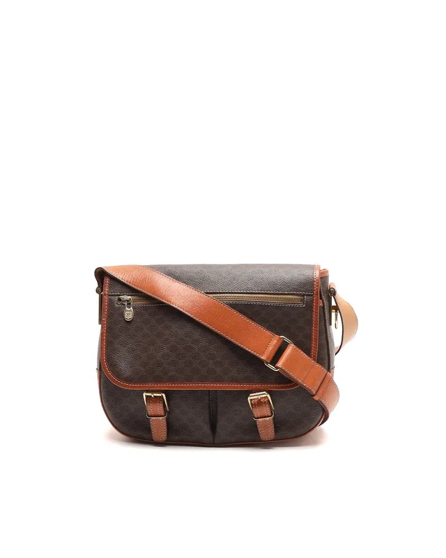 Celine Macadam Messenger Bag in Coated canvas from A Retro Tale