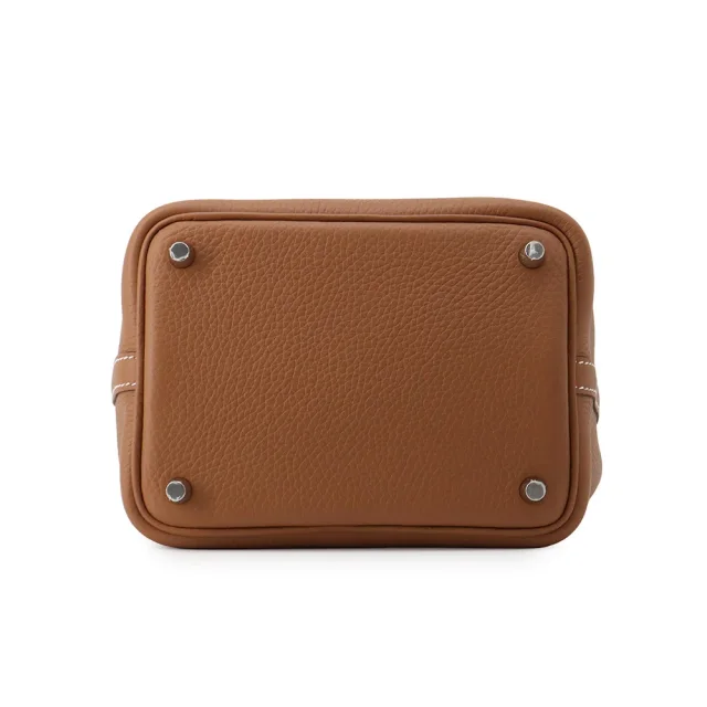 Hermès Picotin Lock Gold Taurillon Clemence Size PM in Gold Clemence leather from GALLERY RARE, photo 3 of 11