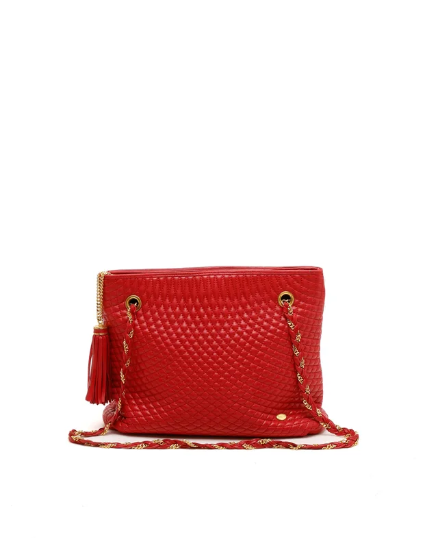 Bally Leather Shoulder Bag in Leather from A Retro Tale