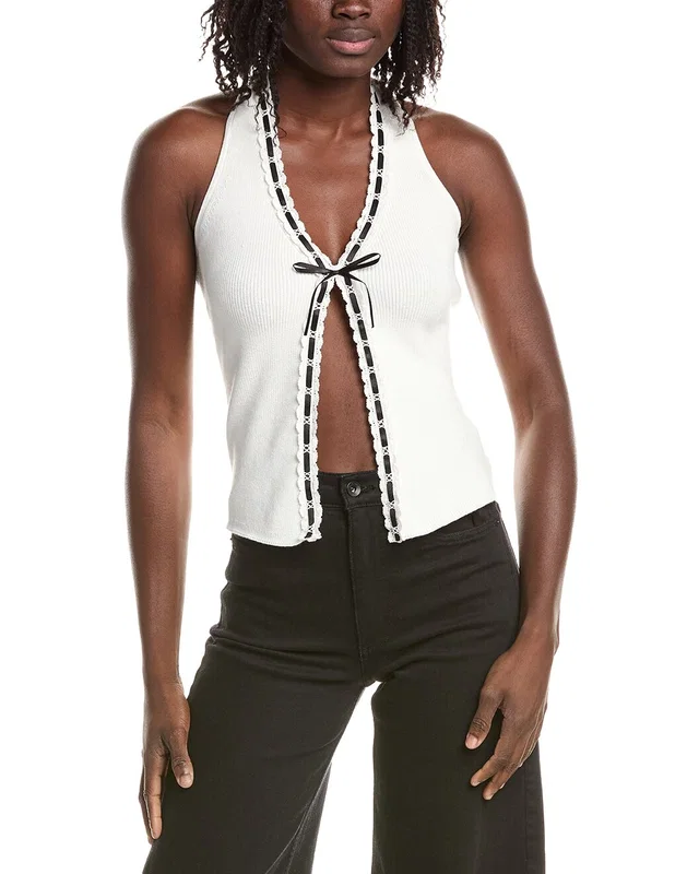 REVERIEE Knit Blouse, image 1 of 1 from Gilt