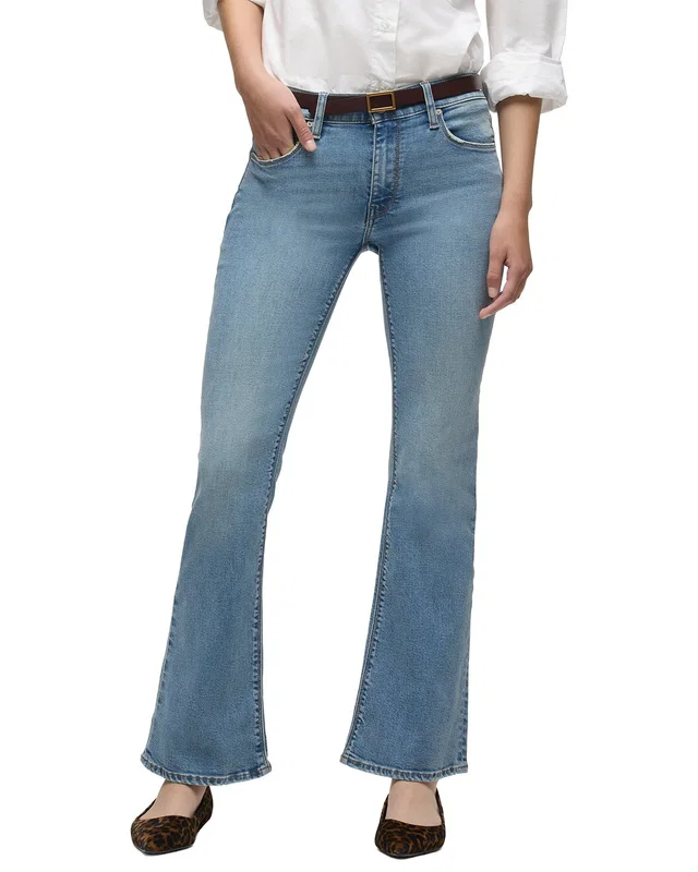HUDSON Jeans Nico Mid-Rise Bootcut Barefoot Pant, image 1 of 1 from Rue La La