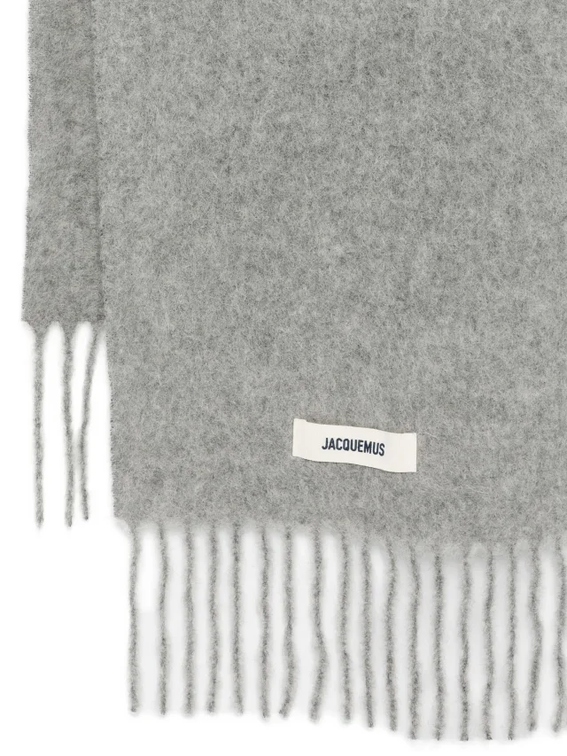 Jacquemus The Carro fringed scarf, photo 2 of 2 from FARFETCH