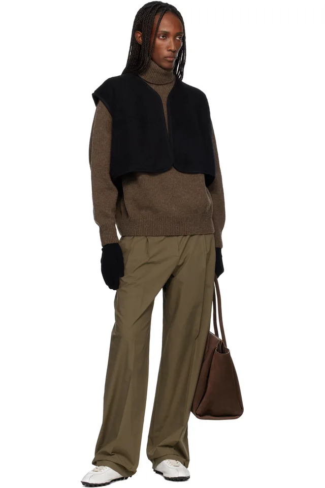 Baserange Black Capas Vest, photo 4 of 4 from SSENSE