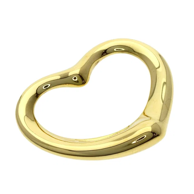 Tiffany & Co. Open Heart Pendant Top 18K Yellow Gold in Yellow from The Reluxe