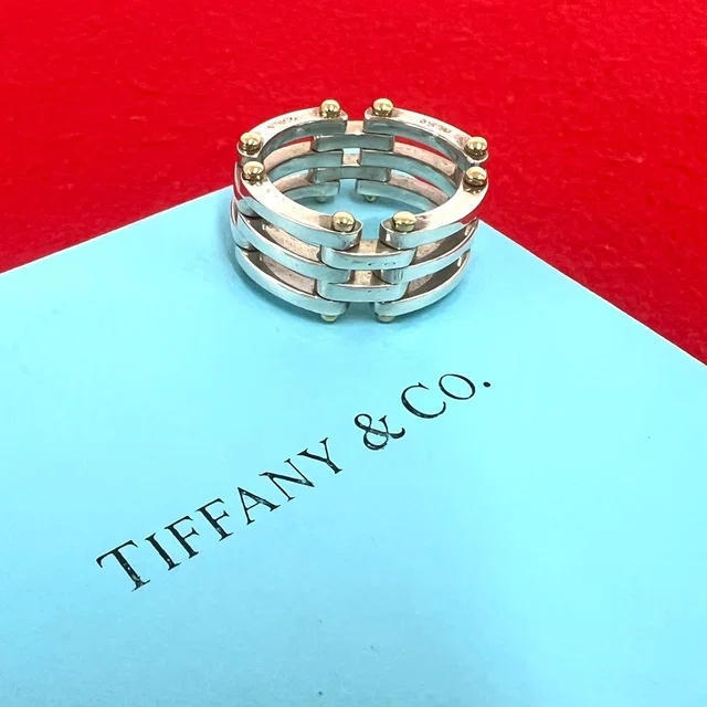 Tiffany & Co. Vintage Gate Ring Silver in Silver from The Reluxe