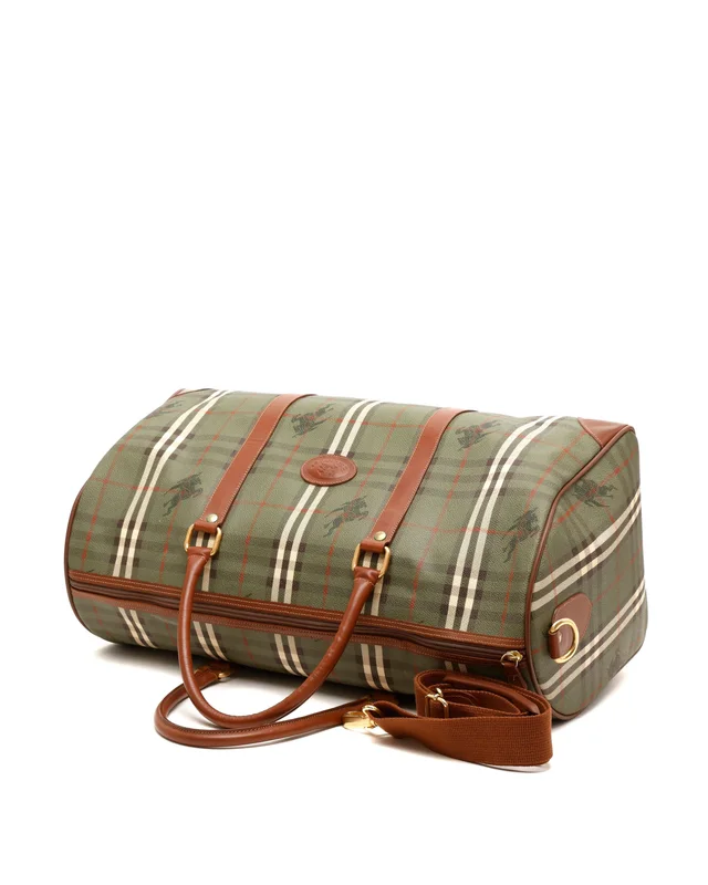 Burberry Haymarket Travel Bag in Canvas from A Retro Tale, photo 4 of 9