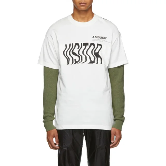 Ambush White Cape T Shirt, photo 3 of 6 from Balardi