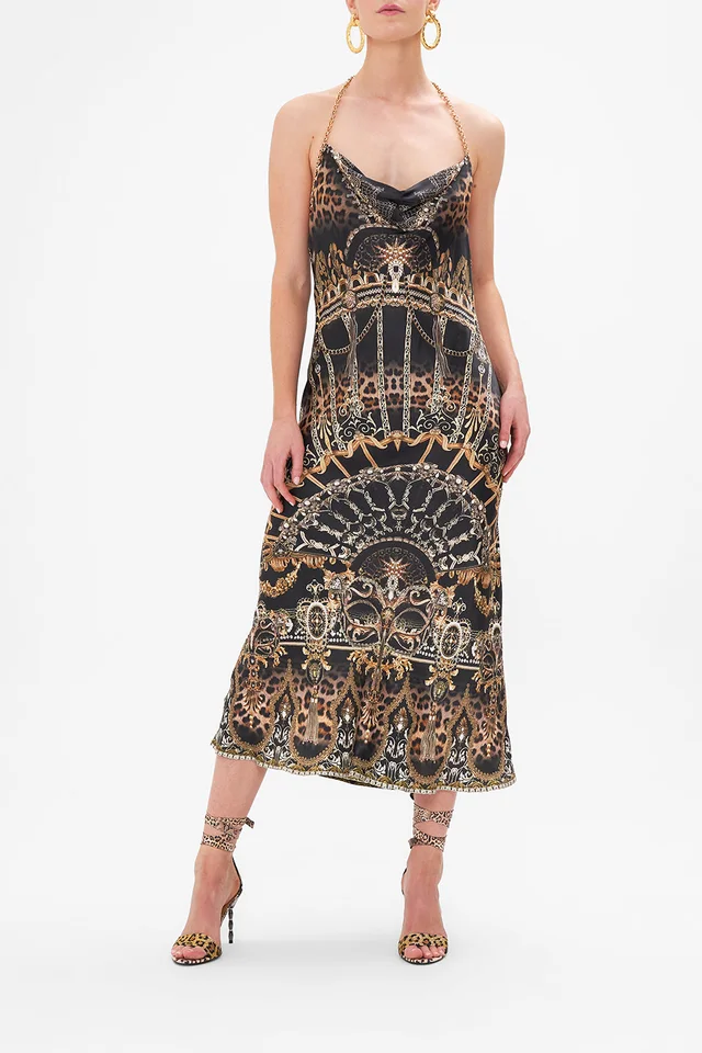 Camilla eBoutique (AU) BIAS HALTER DRESS MASKED AT MOONLIGHT from CAMILLA, photo 1 of 1